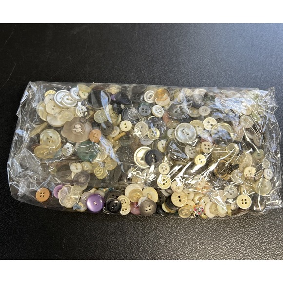 Other - Mixed Lot of Clothing Buttons Vintage to Modern Mixed Great For Revamping Items